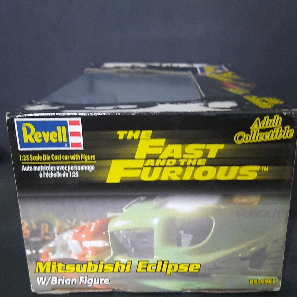 Revell Mitsubishi Eclipse Model with Brian Figure Adult Collectible - Picture 10 of 14